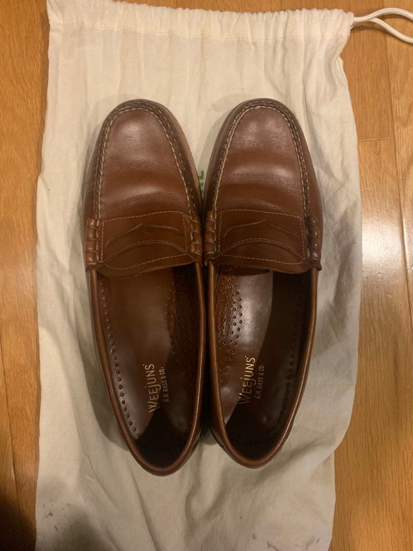 g.h.bass ローファー　ブラウン