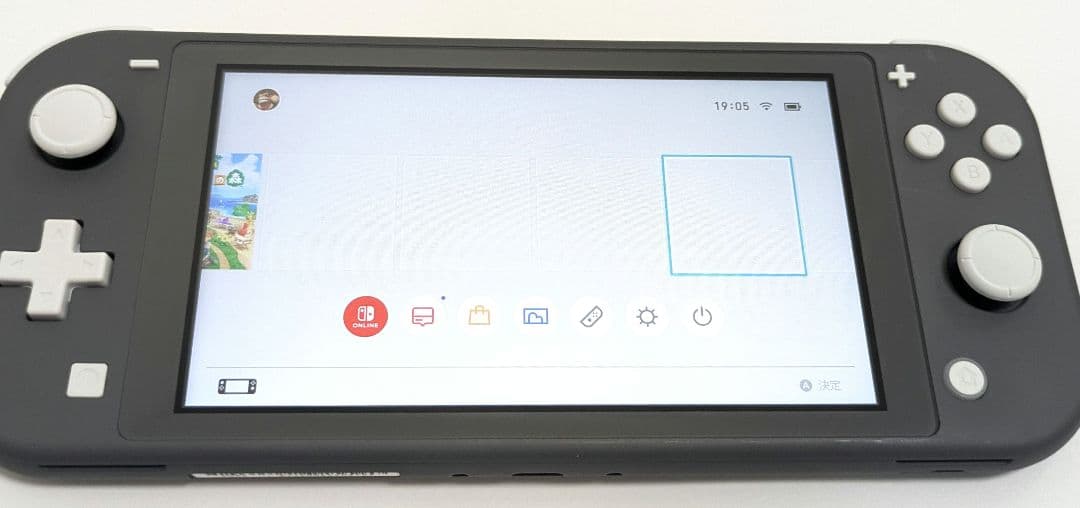 Nintendo Switch Lite グレー 本体のみ 012