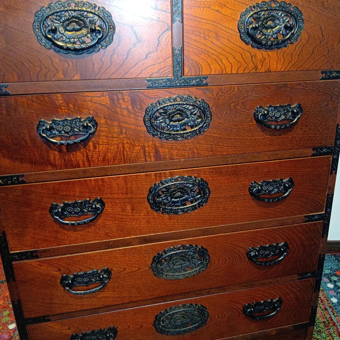 民芸箪笥　民芸家具　引き出し箪笥