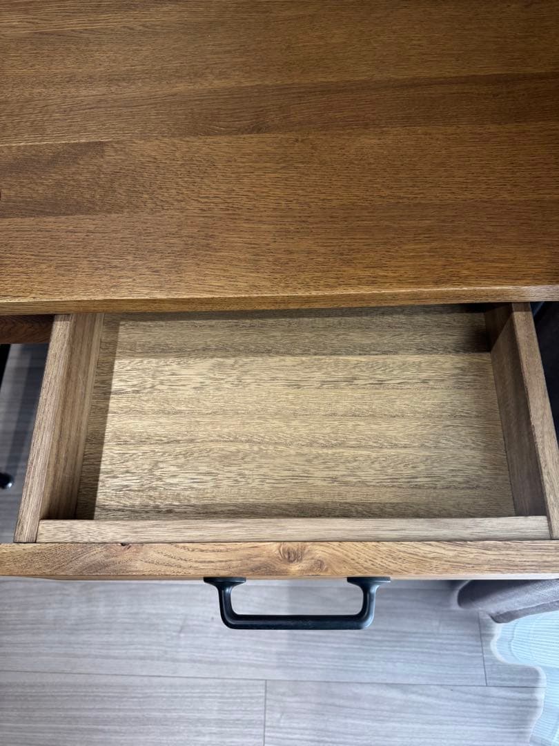 クラッシュゲート　ラン デスク パイン古材仕様 90cm