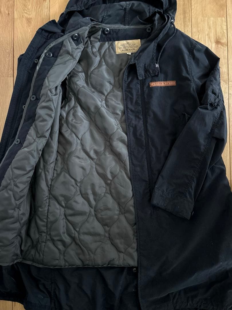 AVIREX ライナー付モッズコート