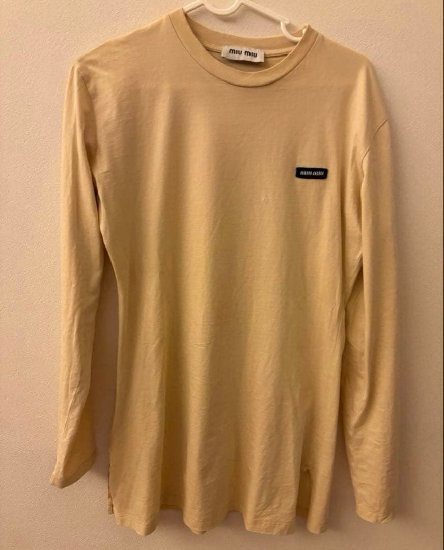 MIUMIU ミュウミュウ　ジャージーTシャツ　3枚セット　xs