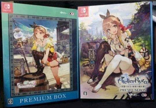 【Switch】美品ライザのアトリエ ＋ライザのアトリエ2プレミアム限定版セット