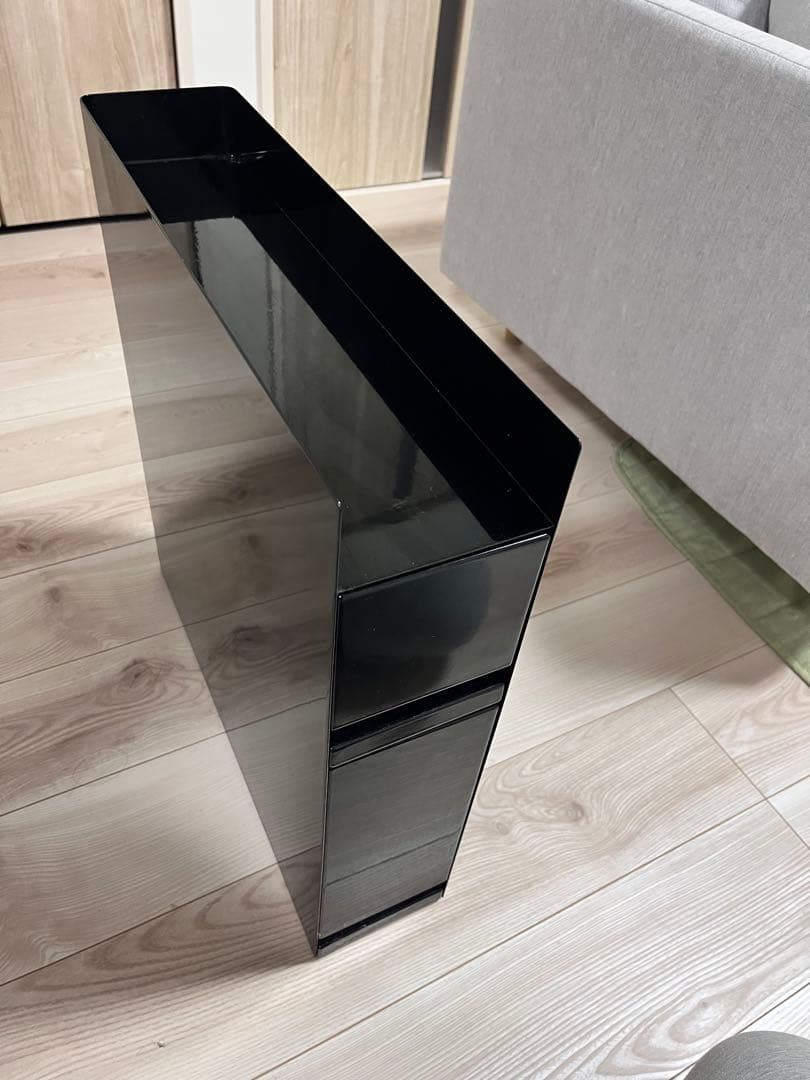 隠せる調味料ラック タワー 2段 山崎実業 tower 調味料ラック