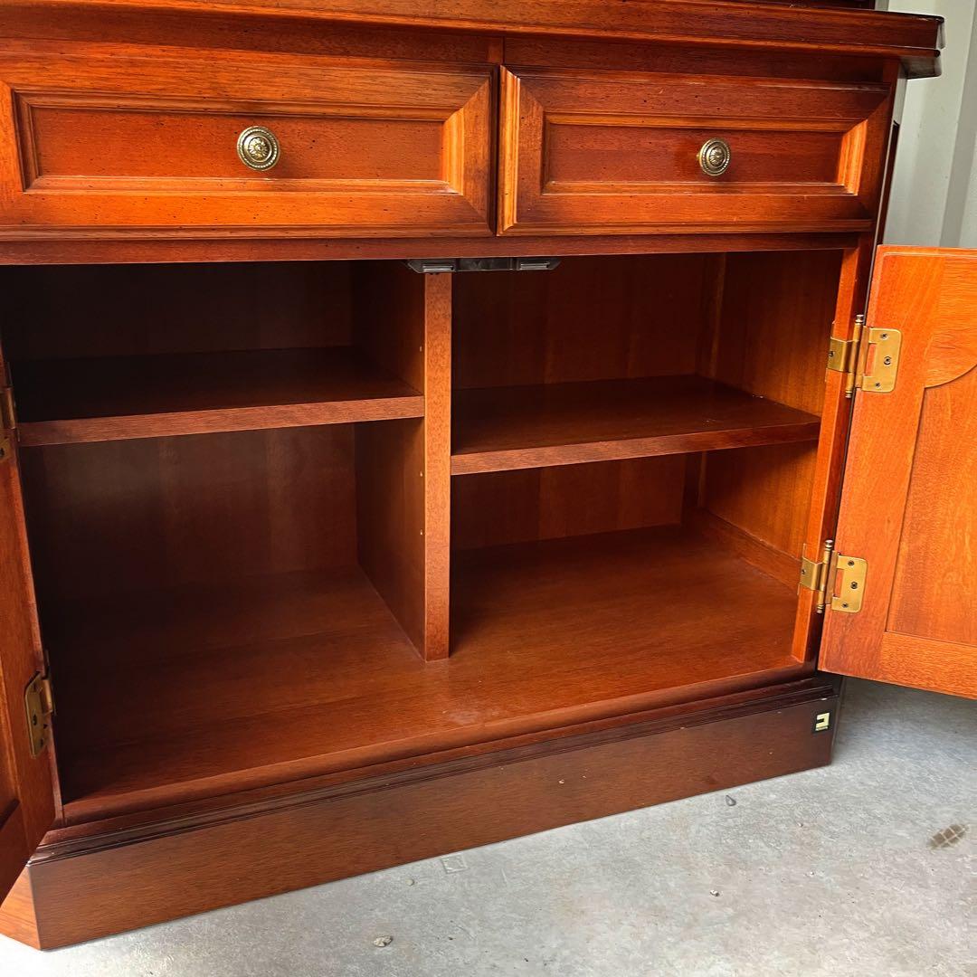 取付無料！コスガ家具 リージェントハウス アンティーク調飾り棚 キュリオケース✨