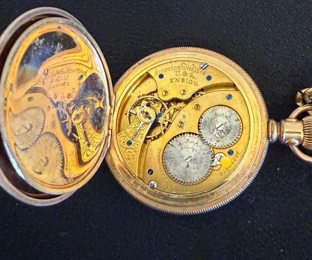 H*K様 Waltham 懐中時計　稼働中