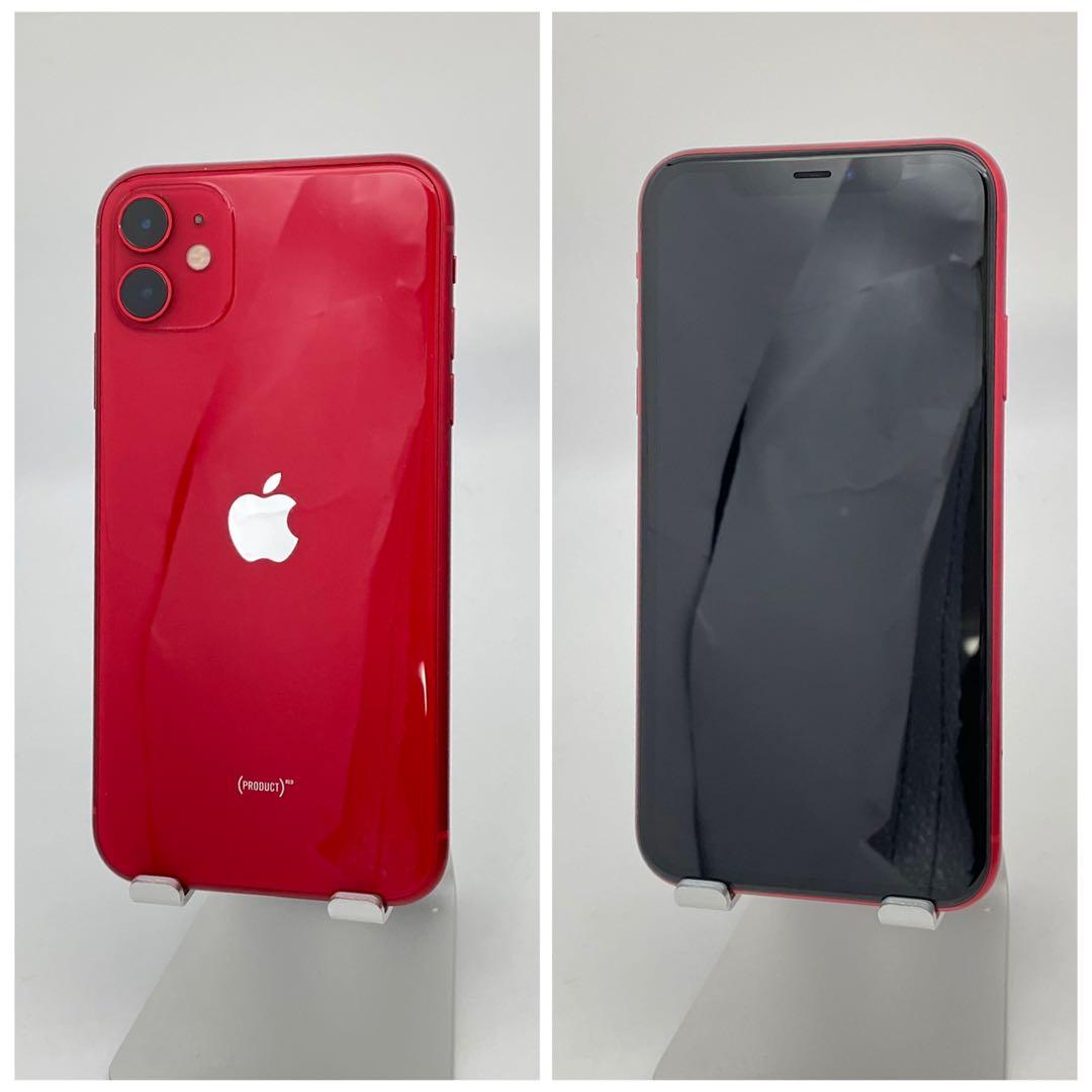 A 86% iPhone 11 256 GB SIMフリー レッド 本体