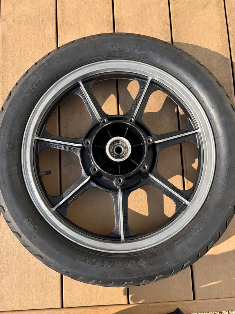 Z400FX E4 ホイール　ハブ付き