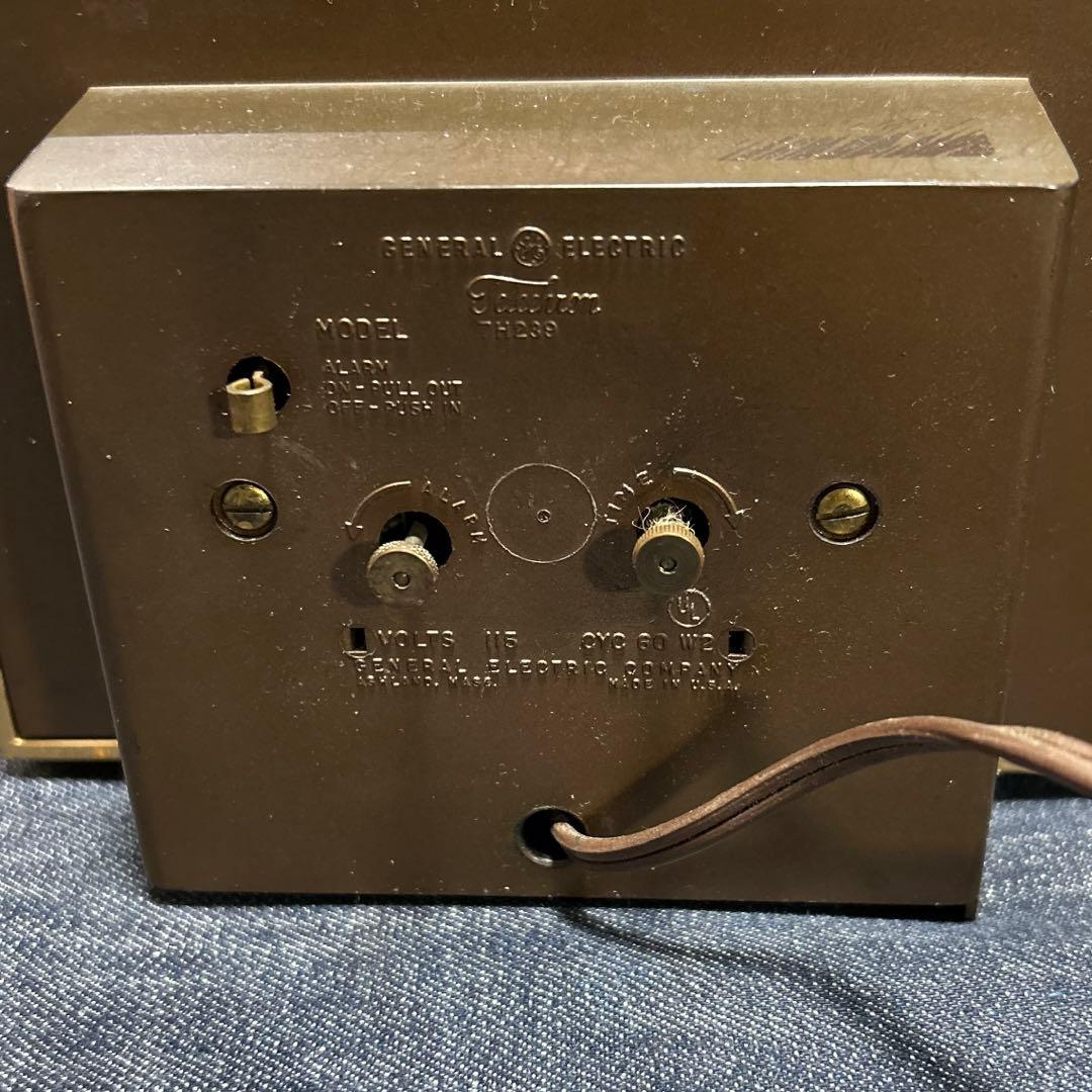 JENERAL ELECTRIC ゼネラルエレクトリック 1950s 時計 レア