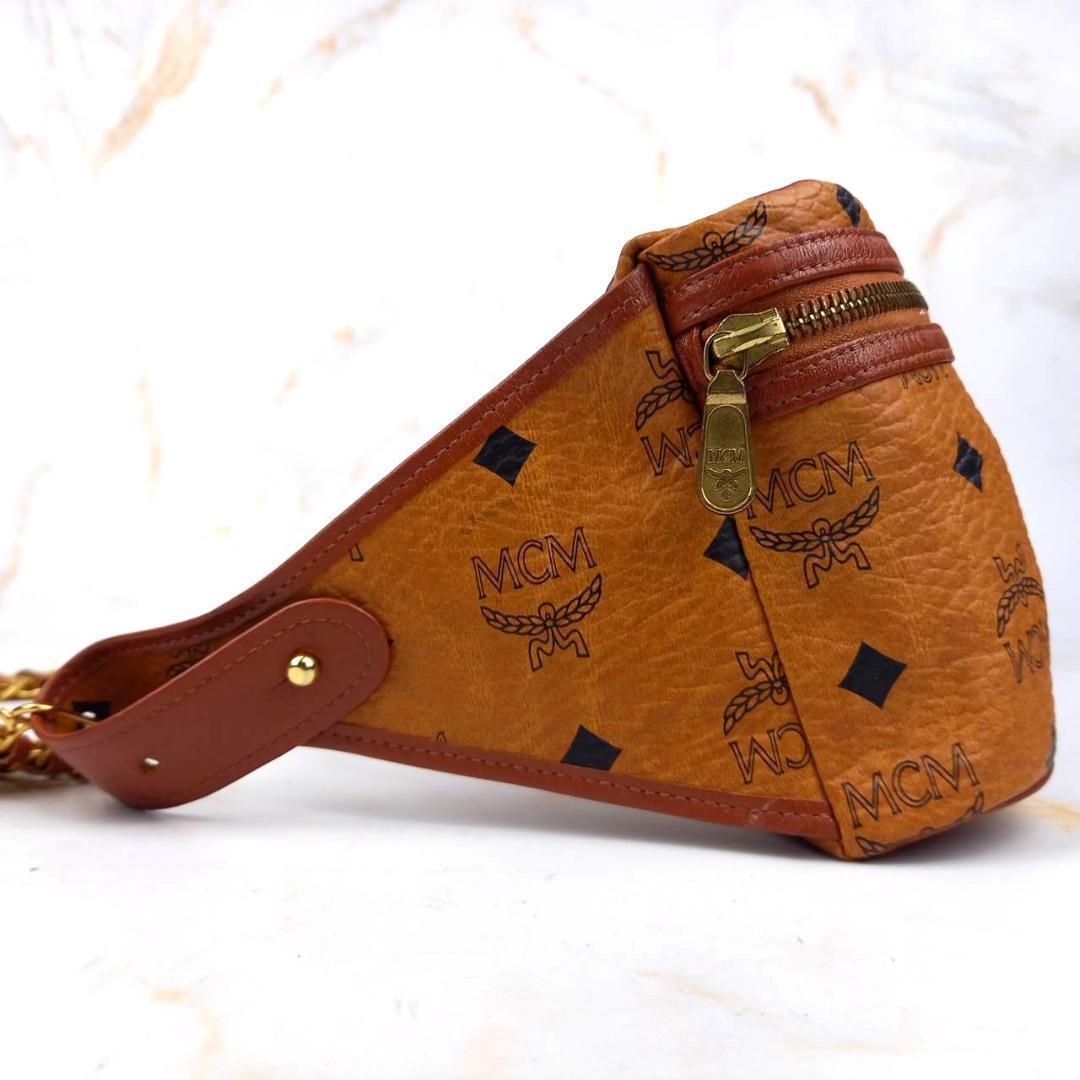 ✨希少✨ MCM ヴィセトス ボディバッグ ウエストポーチ オールレザー