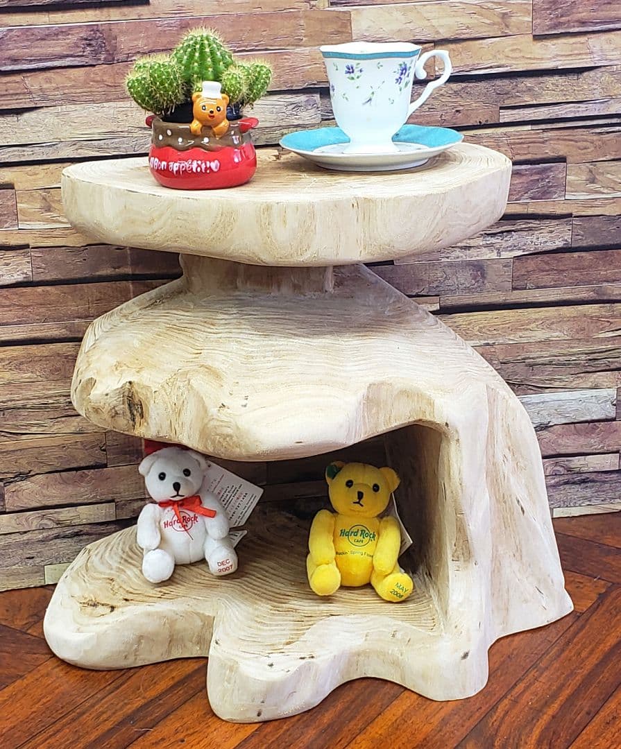 丸太オブジェ台　希少サイズ