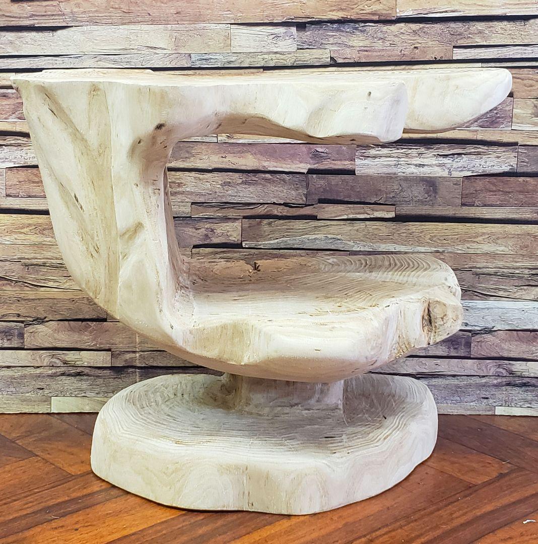 丸太オブジェ台　希少サイズ