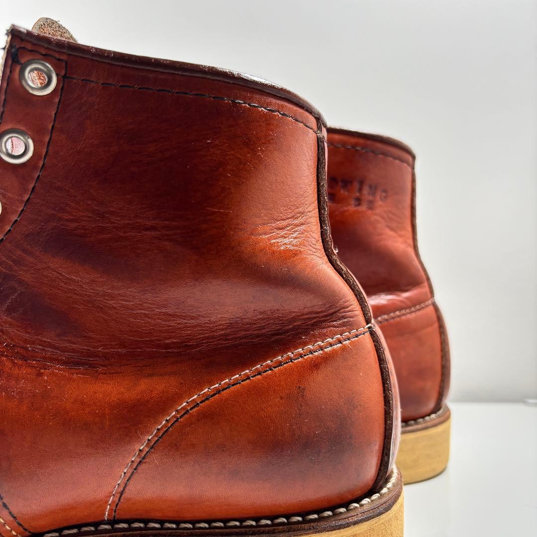 US8.5E レッドウィング 875 半円犬タグ 金刺繍 アメリカ製 92年製