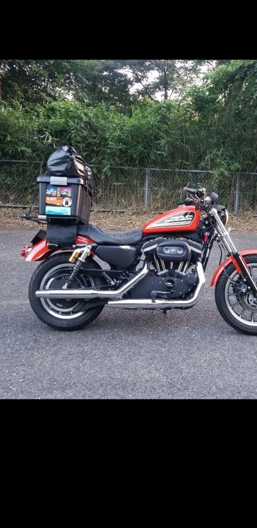 【豊中goodsで製作】スポーツスター ツーリングキャリア 883 1200