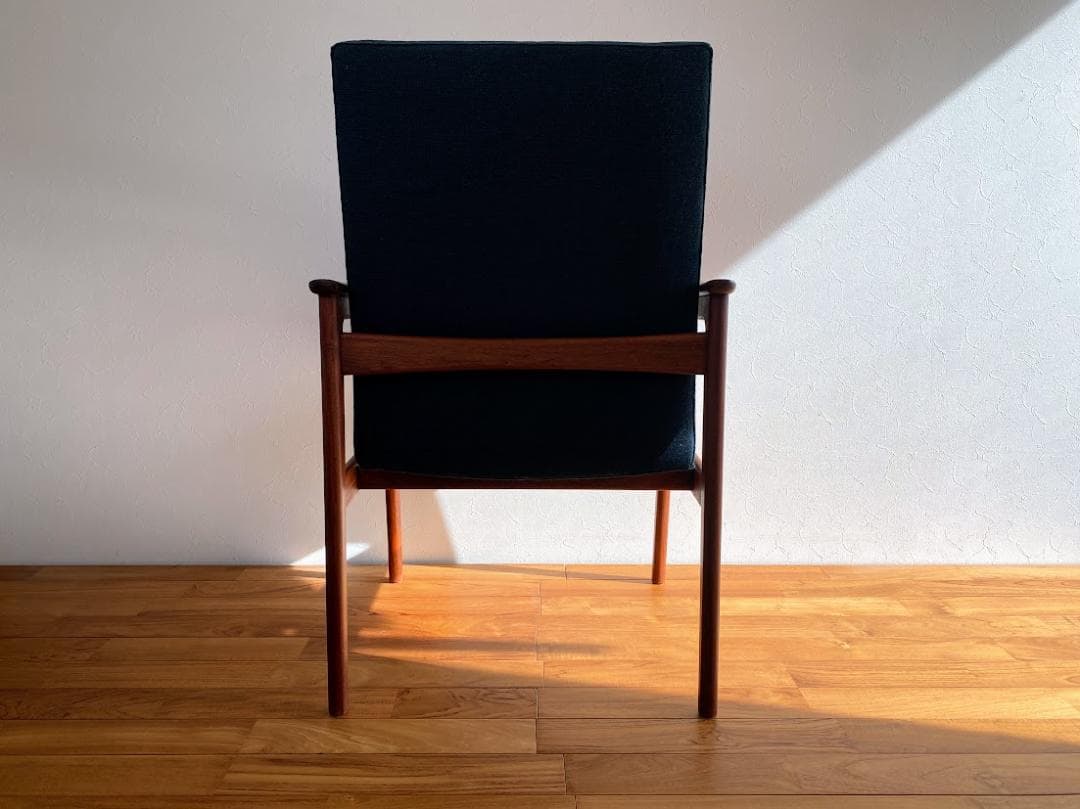 1960-70s デンマーク製 ローズウッド×マホガニー イージーチェア 仕上済