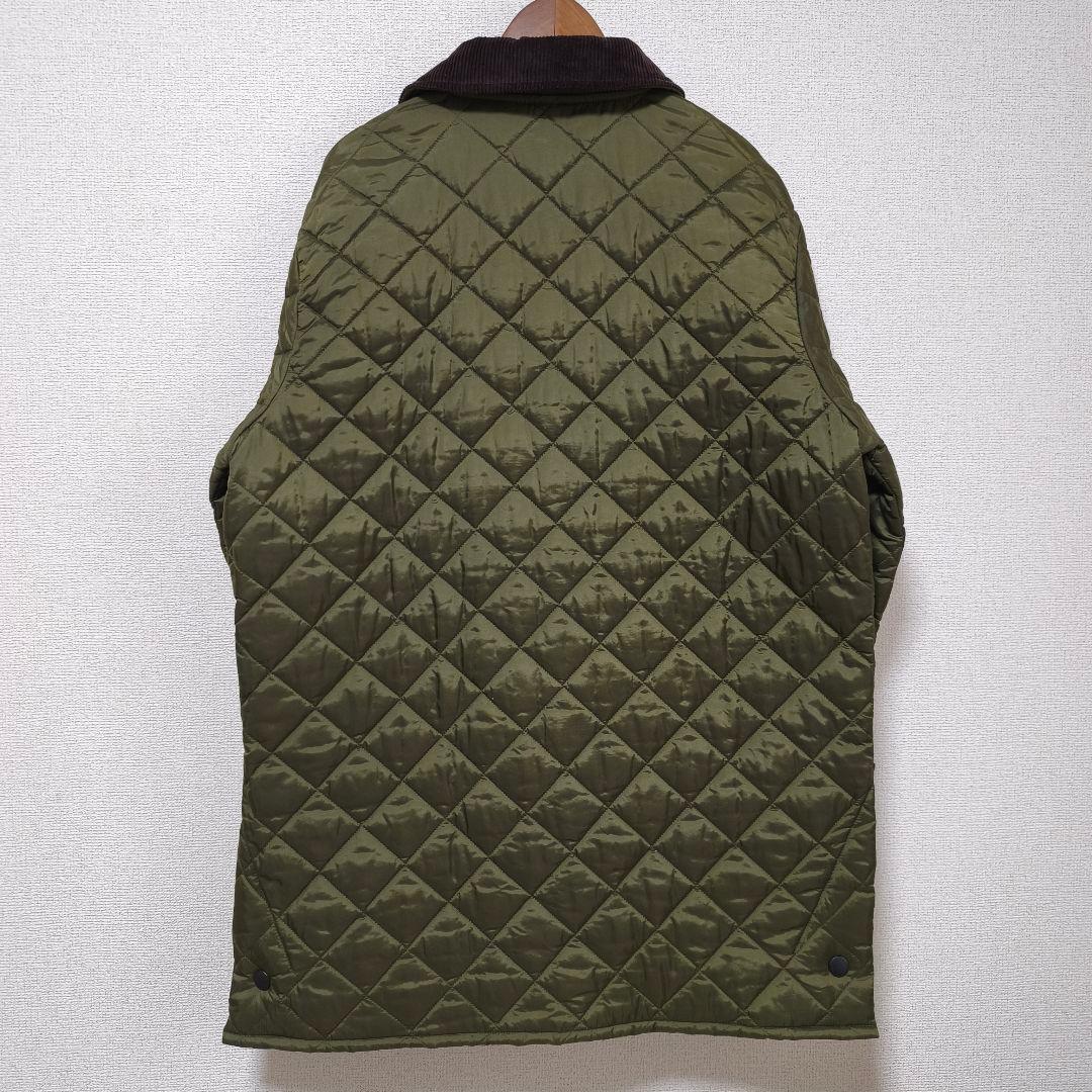 Barbour LIDDESDALE バブアー キルティング M オリーブ