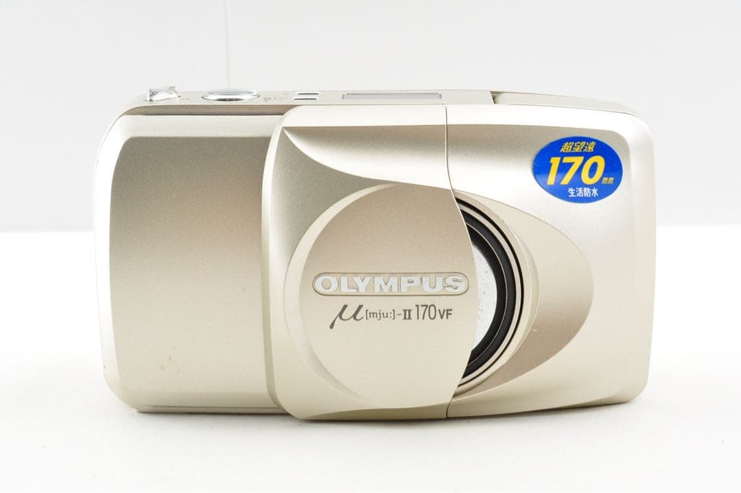 美品　OLYMPUS μ-ii mju 170 VF ミュー フィルムカメラ