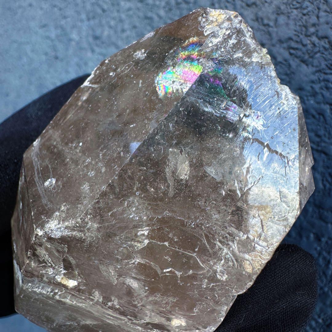 高品質❗️レインボー☆超綺麗♡超強いパワー ヒマラヤ クラスター天然石A1511