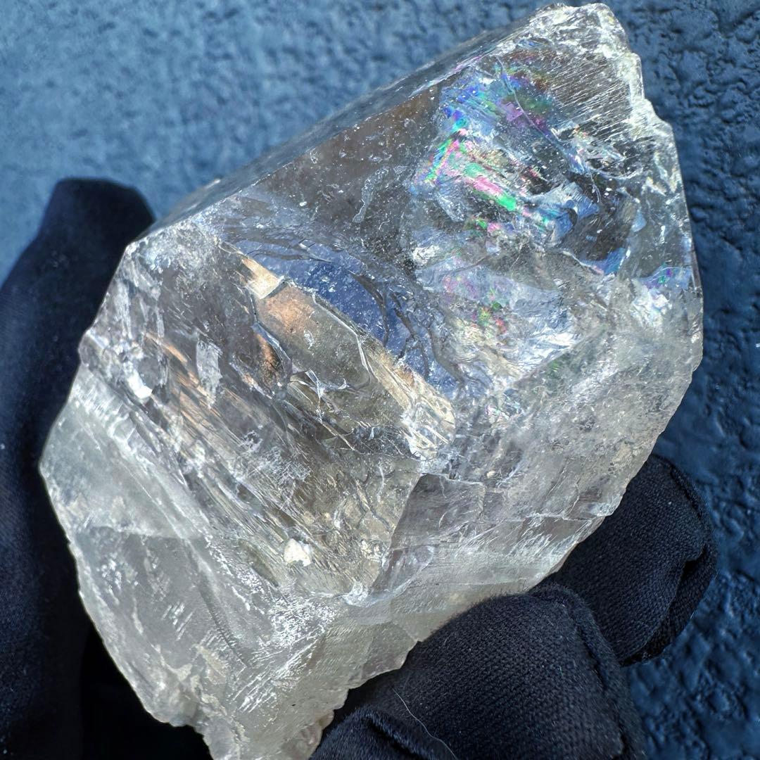 高品質❗️レインボー☆超綺麗♡超強いパワー ヒマラヤ クラスター天然石A1511