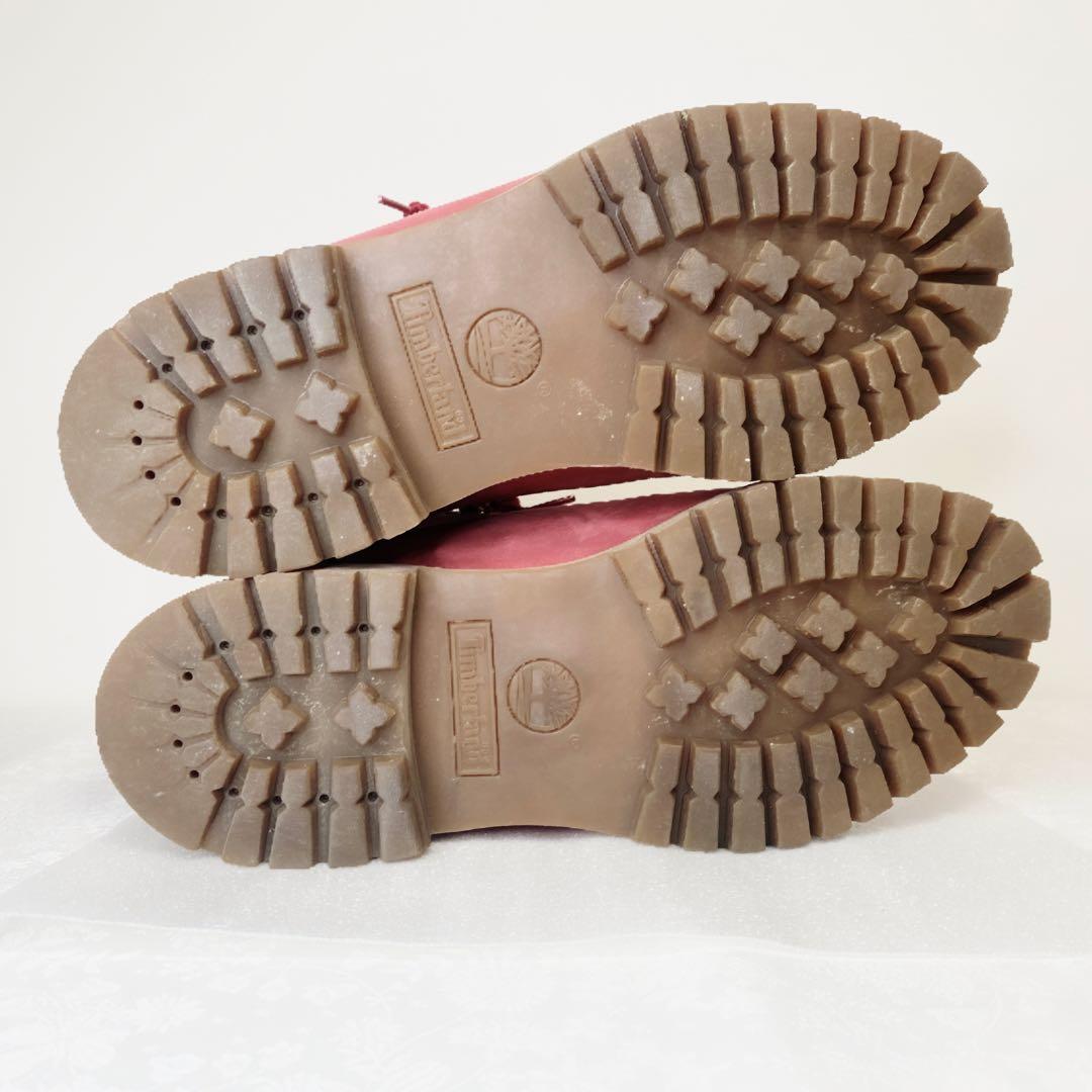 【k】ティンバーランド レッド 6インチ プレミアムブーツ メンズ 27