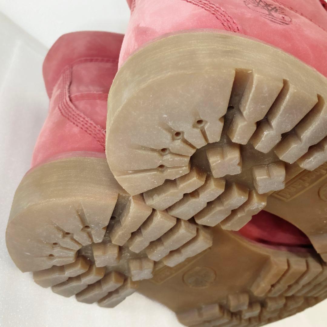 【k】ティンバーランド レッド 6インチ プレミアムブーツ メンズ 27