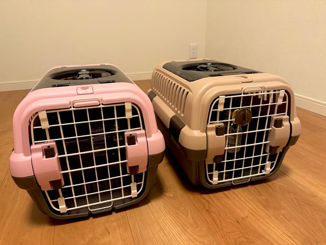 リッチェル キャンピングキャリーダブルドア 超小型犬・猫用 Sサイズ