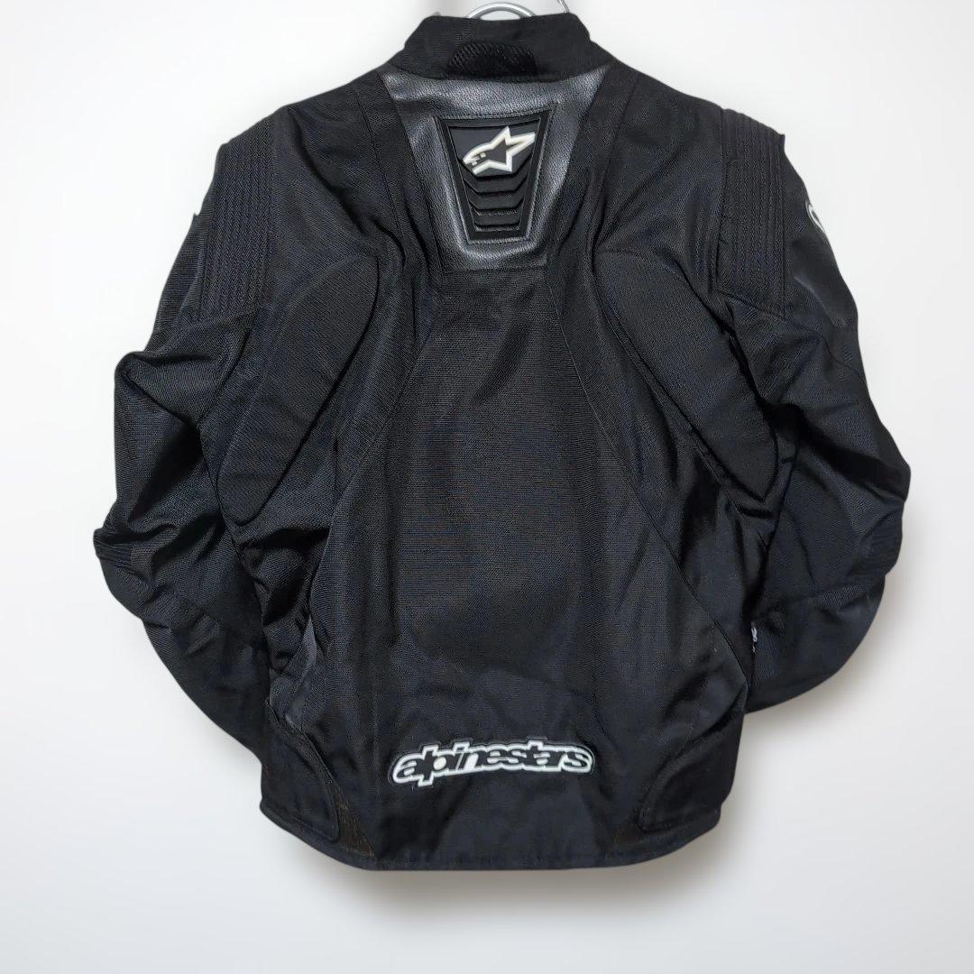 Alpinestars バイクジャケット S プロテクター メッシュ 黒 春夏用