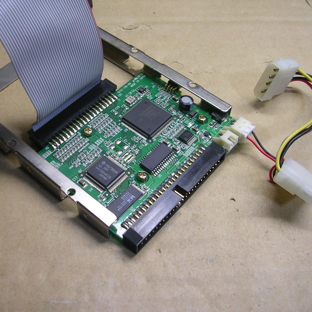 SCSI-IDEブリッジ+新品HDD付き