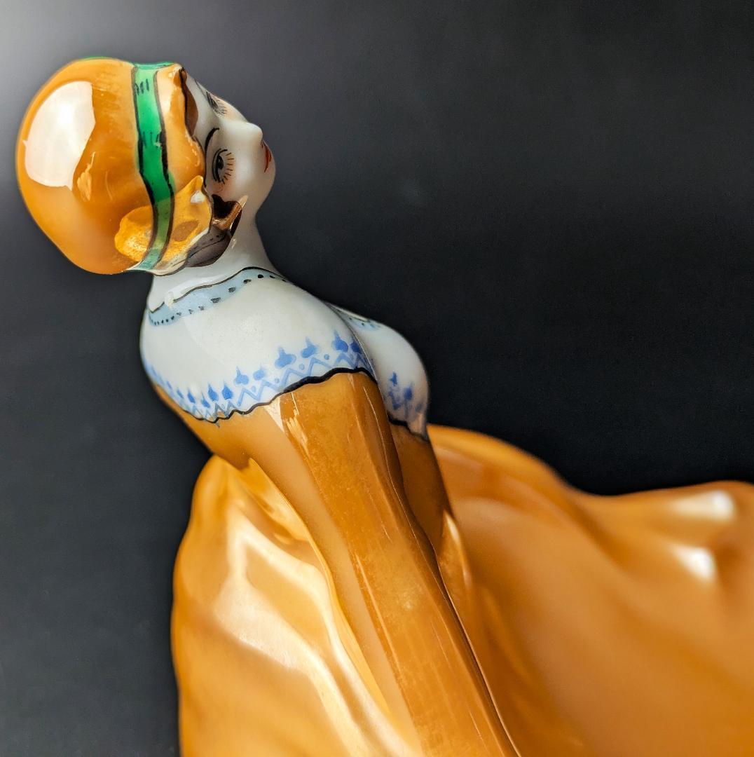 1918年頃オールドノリタケ デコレディ ラスター彩 アールデコ M-JAPAN