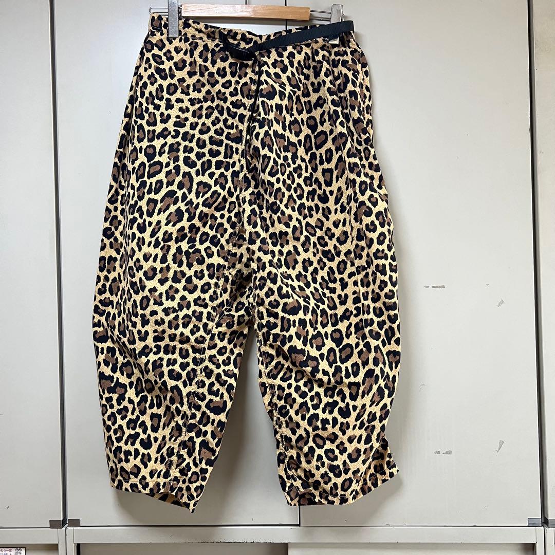 最終　グラミチ×ニコアンド　ヒョウ柄サルエルラップパンツ　限定　ユニセックス