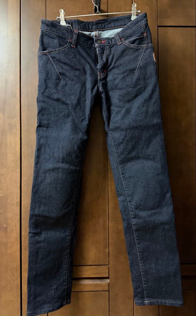 クシタニ 女性用 デニムパンツ L 新品 膝ガード付き 日本製