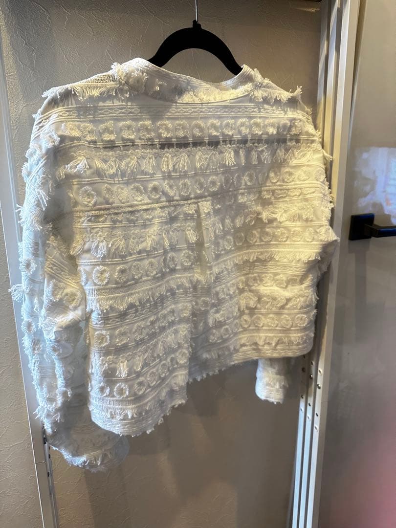 tsuru by mariko oikawa ノーカラージャケット