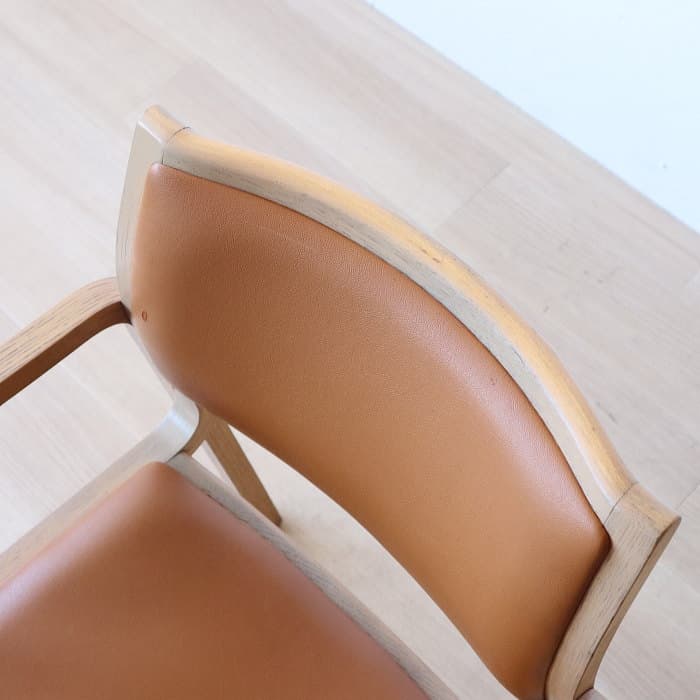 オールド Arflex アルフレックス NU アームチェア 木製