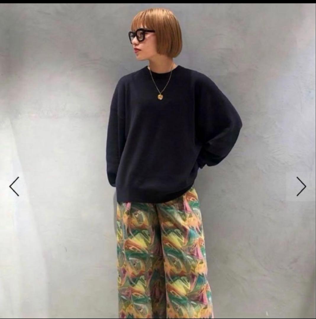 CABaN コットンカシミヤクルーネック　Mサイズ