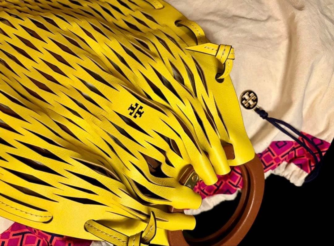 1回短時間使用　メッシュデザイン かごバッグ