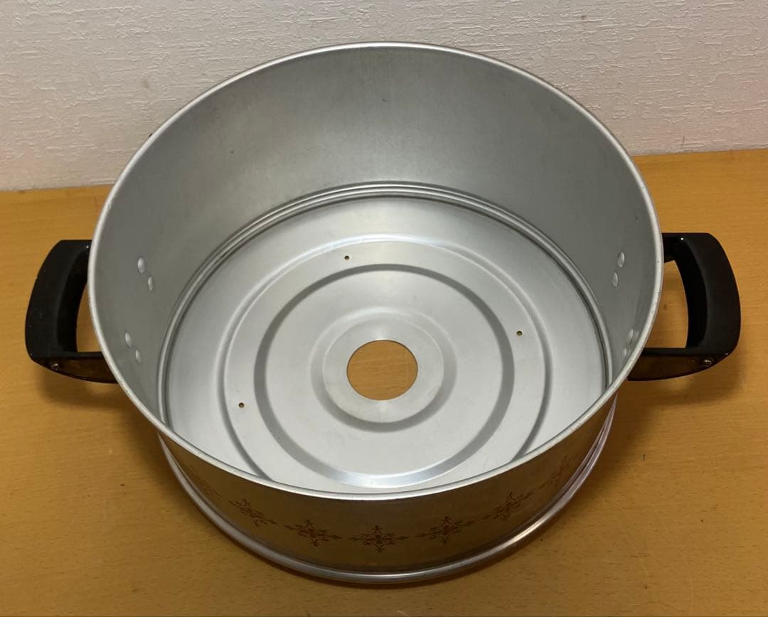 【アサヒセイロ】万能蒸器　30㎝　アルミ製　蒸し器