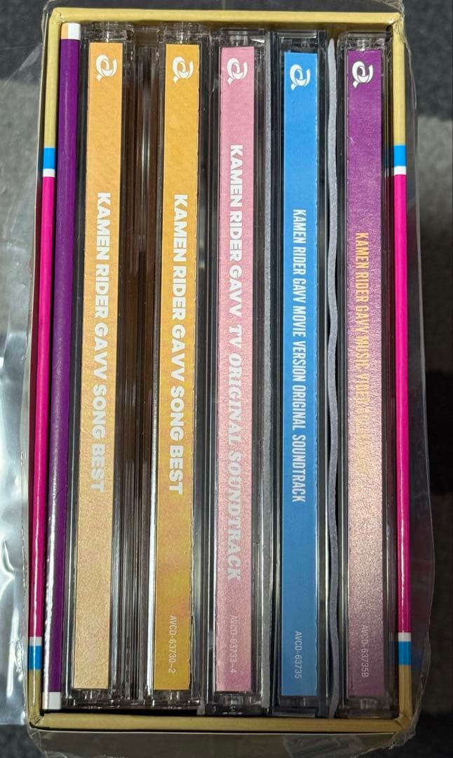 欠品なし 仮面ライダーガヴ CD-BOX初回生産限定盤