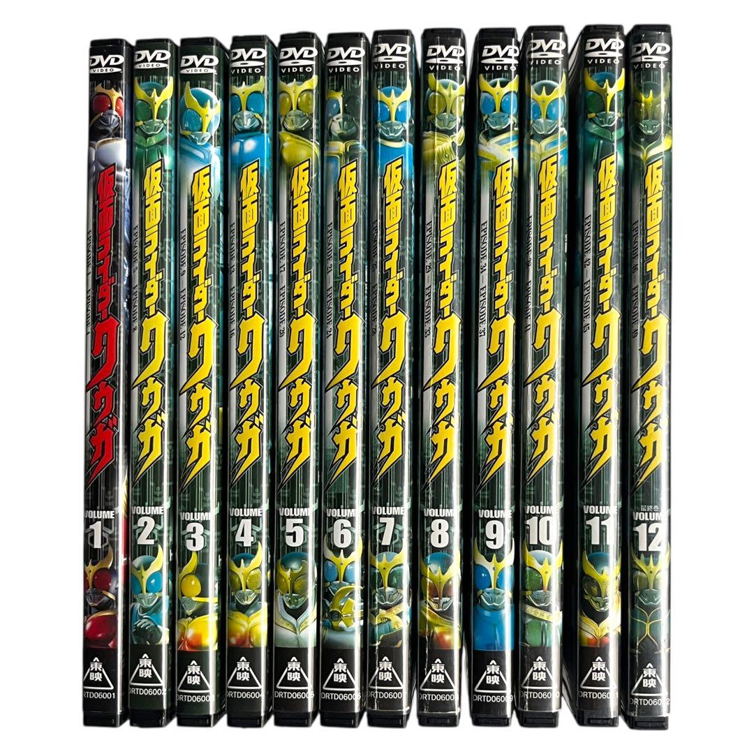 新品ケース DVD 「 仮面ライダークウガ 」 全12巻 オダギリジョー
