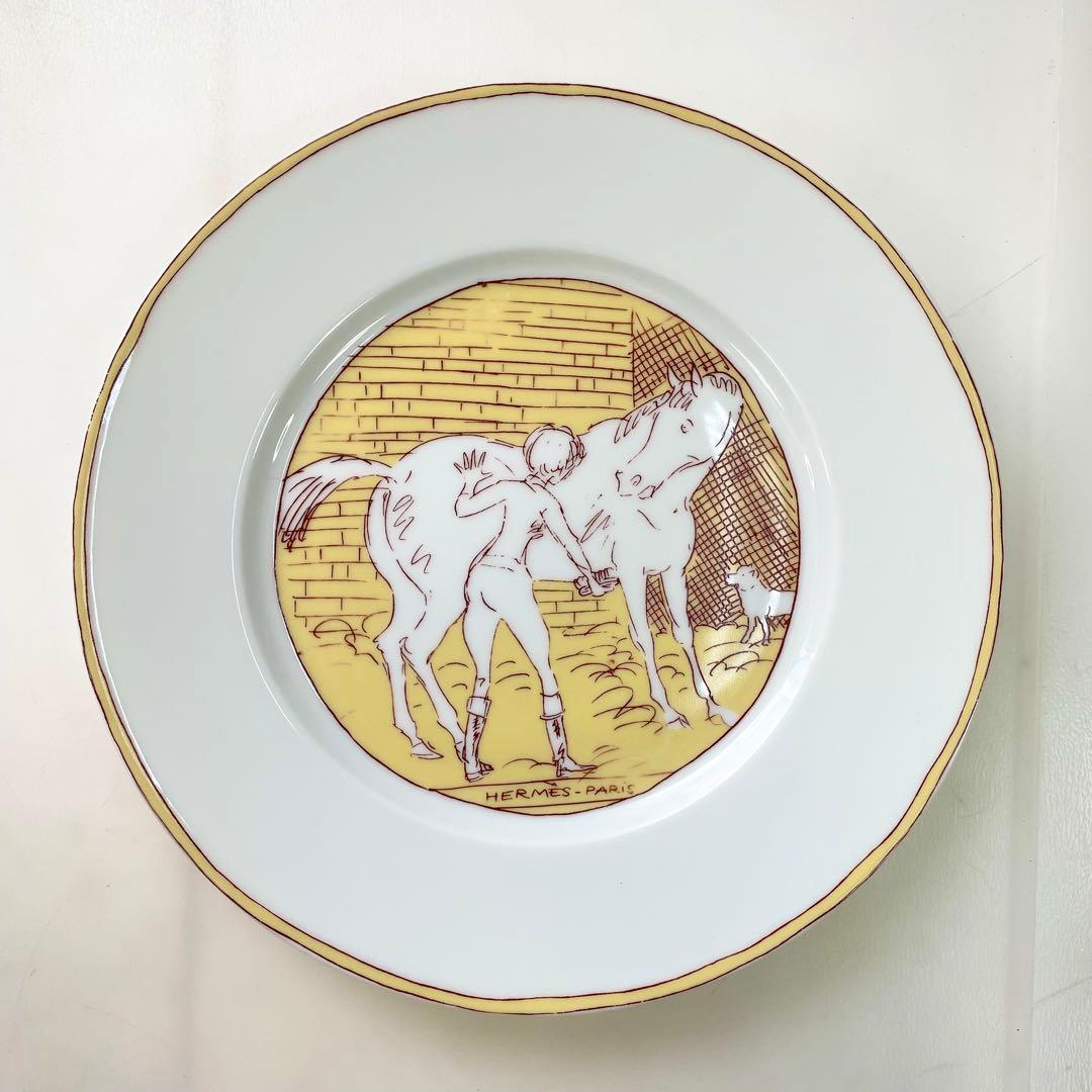 ◎ HERMES エルメス プレート 2000年のはじめての朝 皿