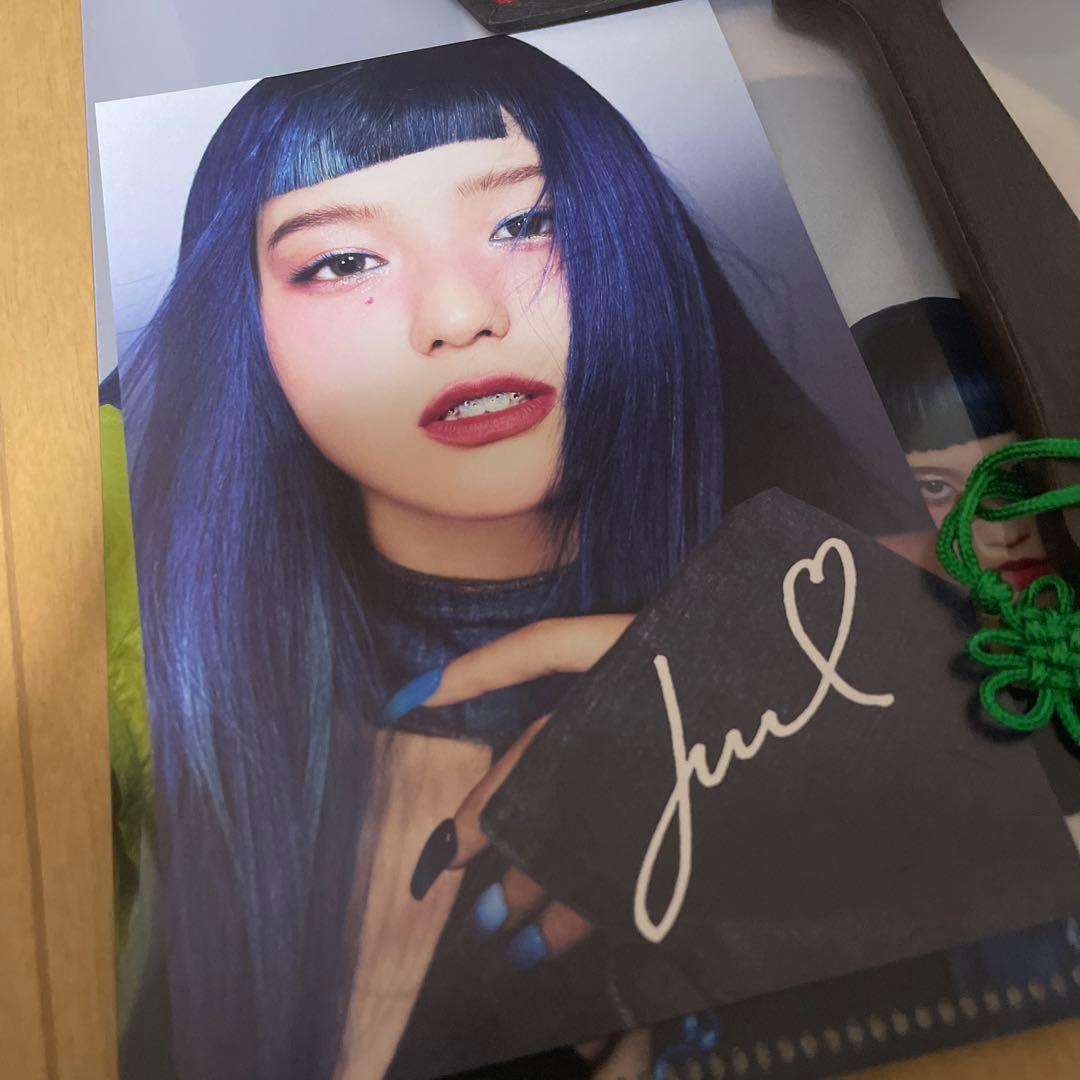 XG JURIA サイン　入り団扇