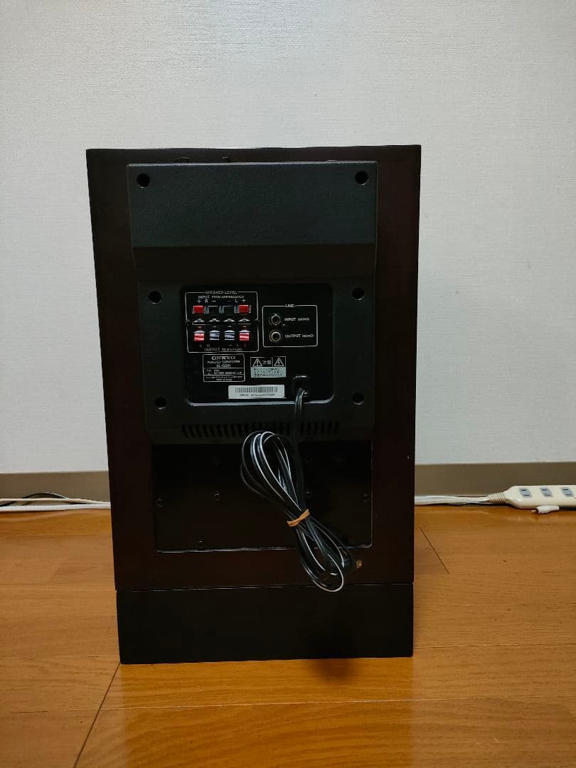 ONKYO アンプ内蔵 サブウーファー SL-D501