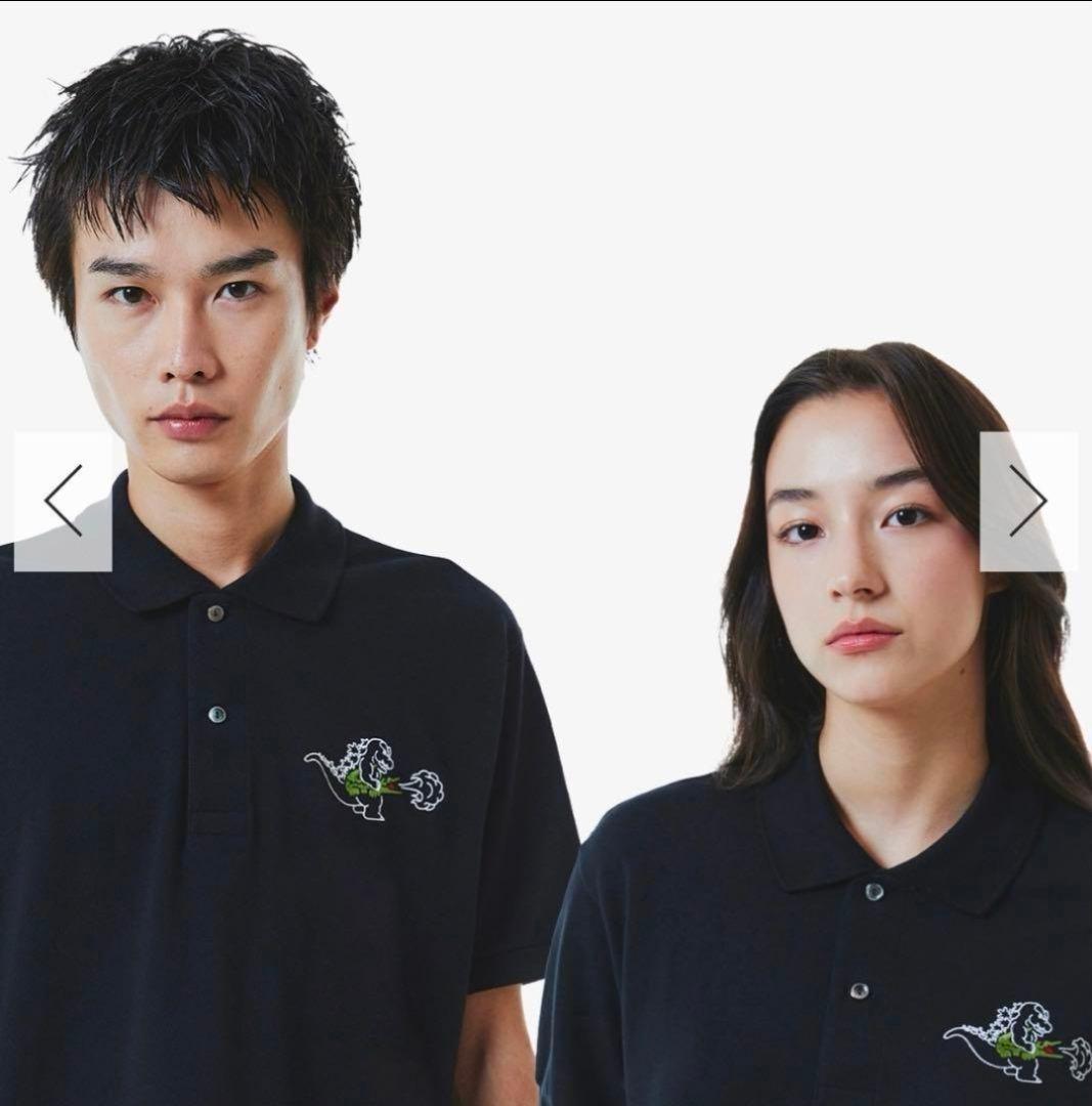 ラコステ ゴジラ ポロシャツ ブラック 新品未使用