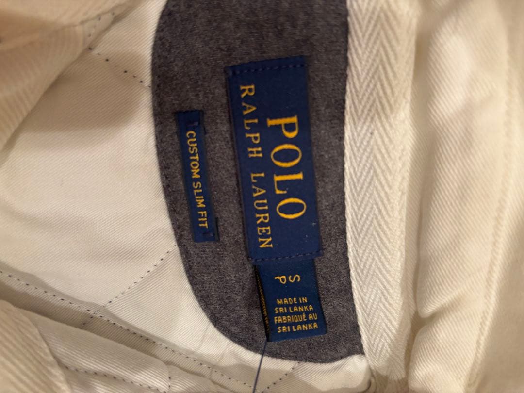 POLO RALPH LAUREN 長袖裏起毛ラガーシャツ Sサイズ　未使用