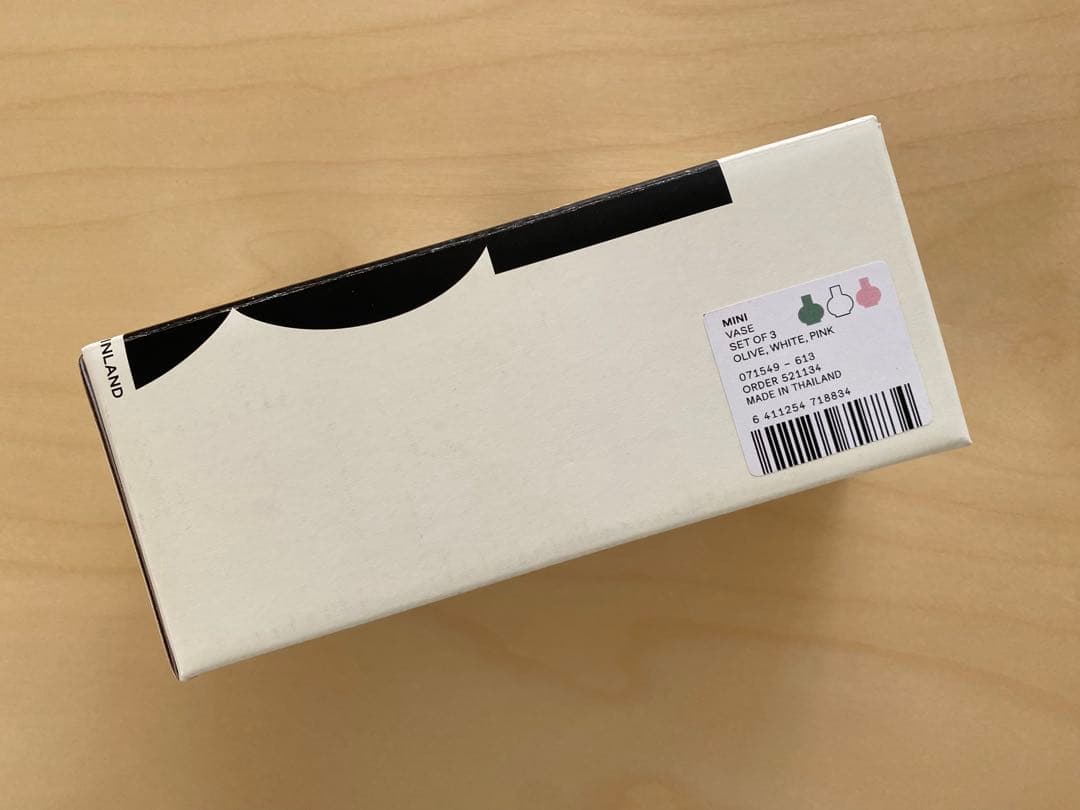 マリメッコ　新品　Mini ベース 3個セット