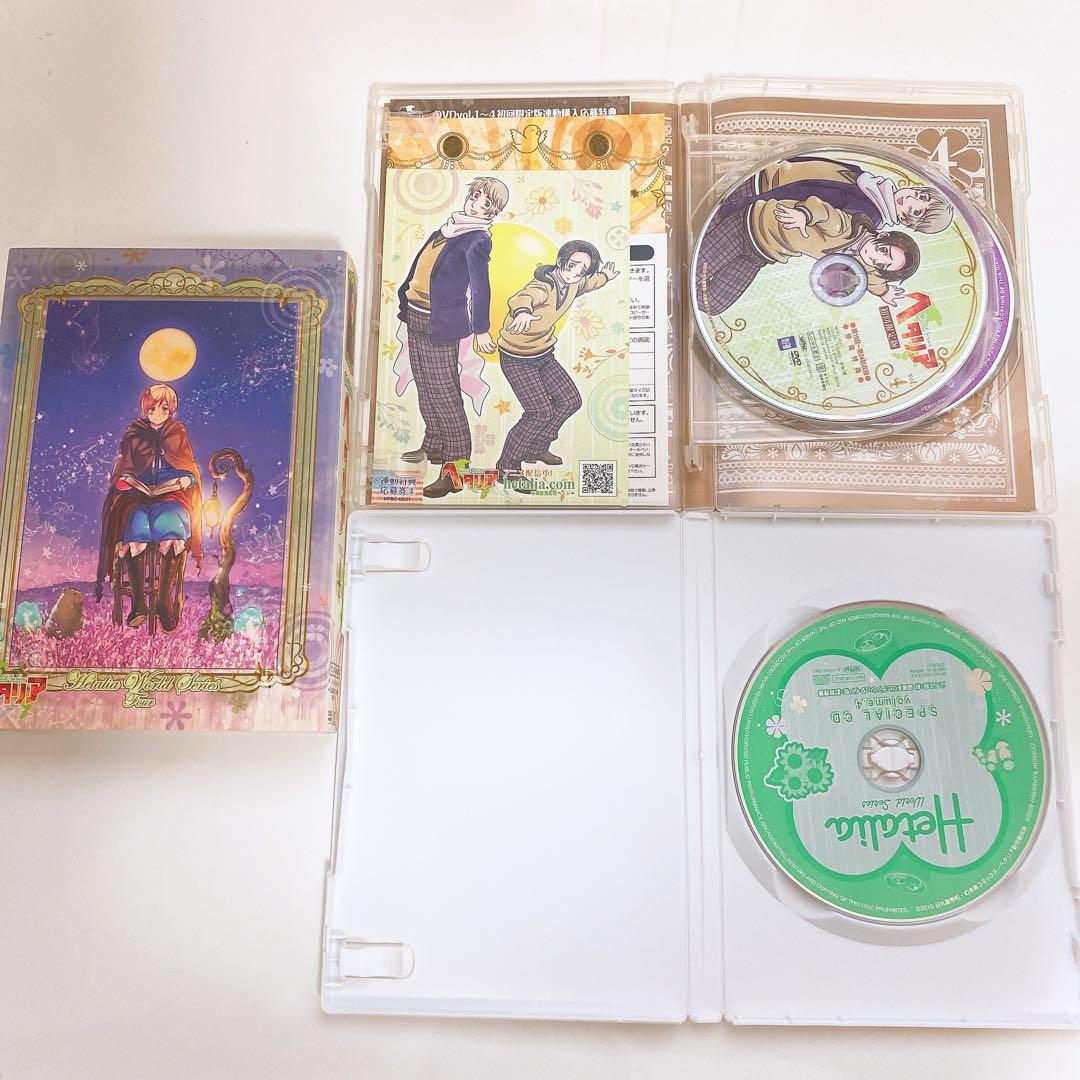 【アニメイト限定版】ヘタリア World Series DVD 全巻