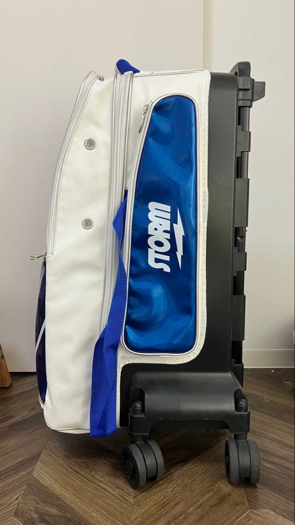 STORM ボウリング用キャリーバッグ ホワイト/ブルー