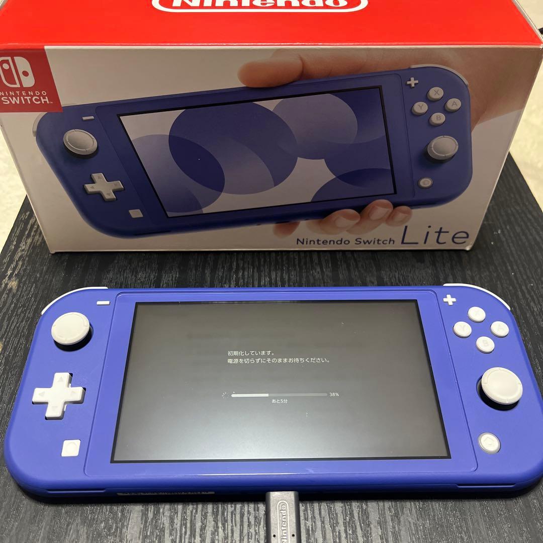 Nintendo Switch Lite ブルー 本体 美品 完備品 ケース付
