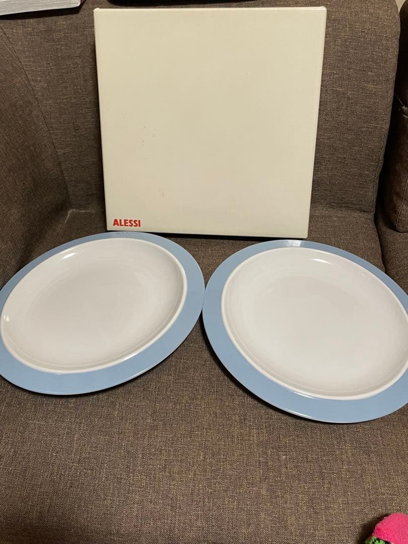 アレッシィ カラーバヴェロライトブルー　2枚セット