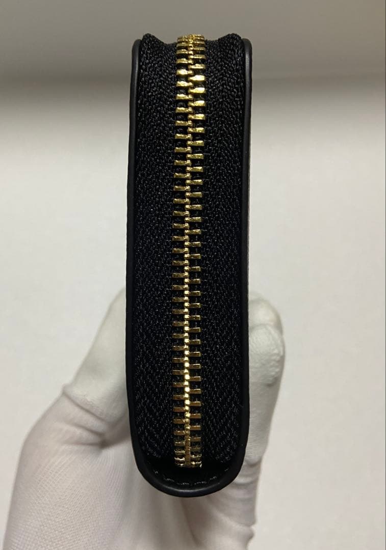 【新品未使用】COACH コーチ 長財布　黒　ラウンドジップ　C3441