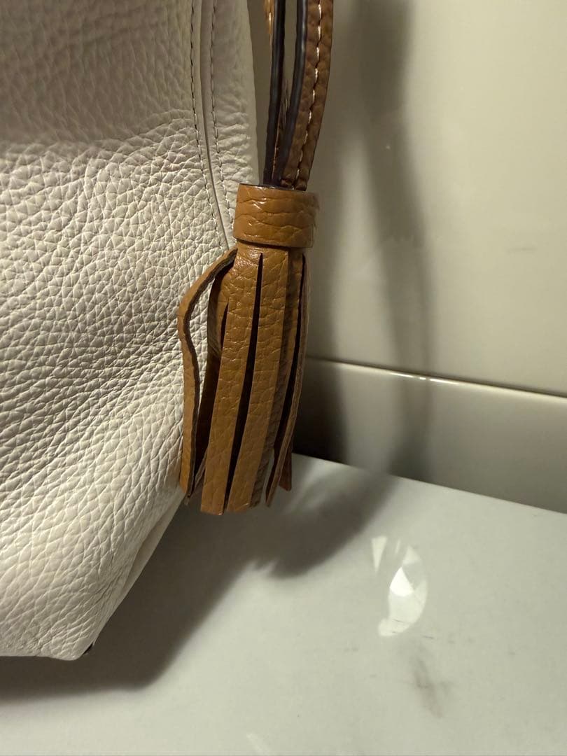 COACH コーチ アンディ トートバッグ レザー ホワイト